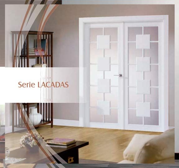 Puertas block, serie lacadas