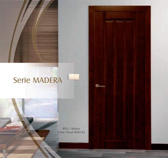Puertas block, serie madera